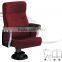 Fabric with Wood auditorium Chair/Wood Theater chair with write pad YA-01E