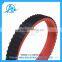 Power transmission packing machine belts