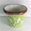 Different color High quality small ceramic pots with different pattern ceramic plant pot pottery