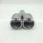Stainless Steel Rolled Edge Double Outlet Y Shape Universal Tip