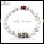 Chameleon White Turquoise Stone Bead Bracelet Jewelery Accessories For Women