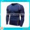 Men's V-neck Thermal Coldgear Compression Baselayer Shirts