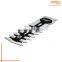 3.6V FU4125 Cordless Grass Shears / Hedge Trimmer - Handheld & Wheeled Extension Handle Hedge Trimmer with Rotating handle