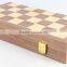 Rectangle Smooth Wood Chess Box