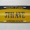 New York metal road sign aluminum metal street signs metal directional sign