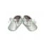 Wholesale fancy baby shoes gold leather baby shoes in stock