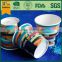 square paper cup/printed paper coffee cups/plastic coffee cups with handles