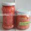 Glass-bottle pink and white presreved ginger