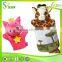 Customized cheap animal finger animal hand puppet