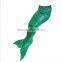 Girls Princess Costume Swimmable Mermaid Tail With Monofin