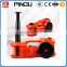 double lift horizontal hydraulic electric bottle jack with tire inflator pump
