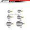 Stainless Steel sinker fishing accessory 1/8 oz. 3/16 oz. 1/4 oz. 3/8 oz. 1/2 oz. 3/4 oz.