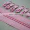 Zipper #5 with Pulls, Pink Zipper by the Yard, 5# Zipper