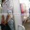 Low dosage walk through human whole body scanner