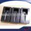 High Capacity Windproof Black Plastic Ashtray for Cigar