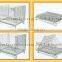 steel lockable small bird storage cage wire mesh