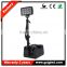 Mobile lighting system portable high flux led light RALS-9936 heavy duty rechargeable searchlight with 12V socket plug