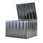 Water resistance prefab metal structure storage box with gas lever cover