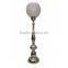 Crystal ball centerpiece, Tall wedding centerpiece, crystal centerpiece for wedding table