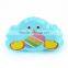 cute designs plastic plate/dish for kids