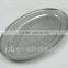 11 inch shallow stainless steel oval plate