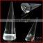 High Quality Cone Shape Acrylic Transparent Clear Jewellery Ring Display Holder Stand