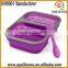 round silicone food storage containers