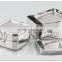 Stainless Steel Lunch Box - Square Shape