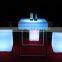 Custom led furniture, led coffee table, garden furniture