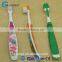 kids animal rubber handle soft DuPont nylon bristle kid toothbrush