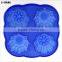 10135 Four cells flowers Silicone mould