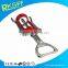 General double color bottle opener with zinc alloy