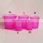 Decorative plastic self watering flower pot