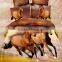 LUURY 3D animal horse leopard tiger flower bedding bed sheet set bedclothes duvet cover set bedding set .