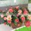 wholesale silk cloth artificial flower arrangements