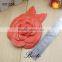 Handmade custom ladies red genuine leather flower for sale