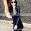 Winter Womens Long Warm PU Leather Sleeve Jacket Coat Parka Trench Windbreaker
