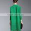 Chinese national style plus size ladies draped dress with buttons