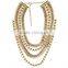 Vintage multilayer chain necklace jewelry,ethnic desgin for unisex costume accessories