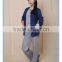 Top Fashion Women Linen Loose Pants In Garment Dye