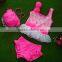 2016 Latest fashion dresses three piece swimming wear girl bathing suit for summer girl swimming suit