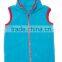 Sleeveless Sweatshirt With Full Zipper