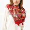 2017 Trendy Design Printed Women Autumn Scarf