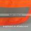 High visibility reflective safety hat hood