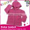 Sweet cotton knitting baby girl hoody jacket