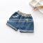 Wholesale summer cool jeans shorts for baby girls cute hot shorts