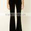 Brand Quality Autumn Twill Fabric High Waist New Fashion Ladies Ruffle Pants