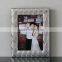 Hot sale Wholesale Aluminum Picture Frame , Metal Silver Plated Photo Frame , Love Photo Frame