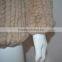 SJ422-01 Australia Designed Women's Rabbit Knitted Fashion Fur Coat