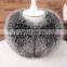 Fashion Winter Real Fox Fur Neck Warmer Scarf Hot Sale Big Fur Collar